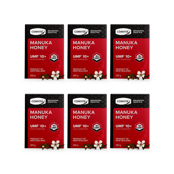30% Off [Bundle of 6] Comvita Manuka Honey UMF™ 10+, 500 g.