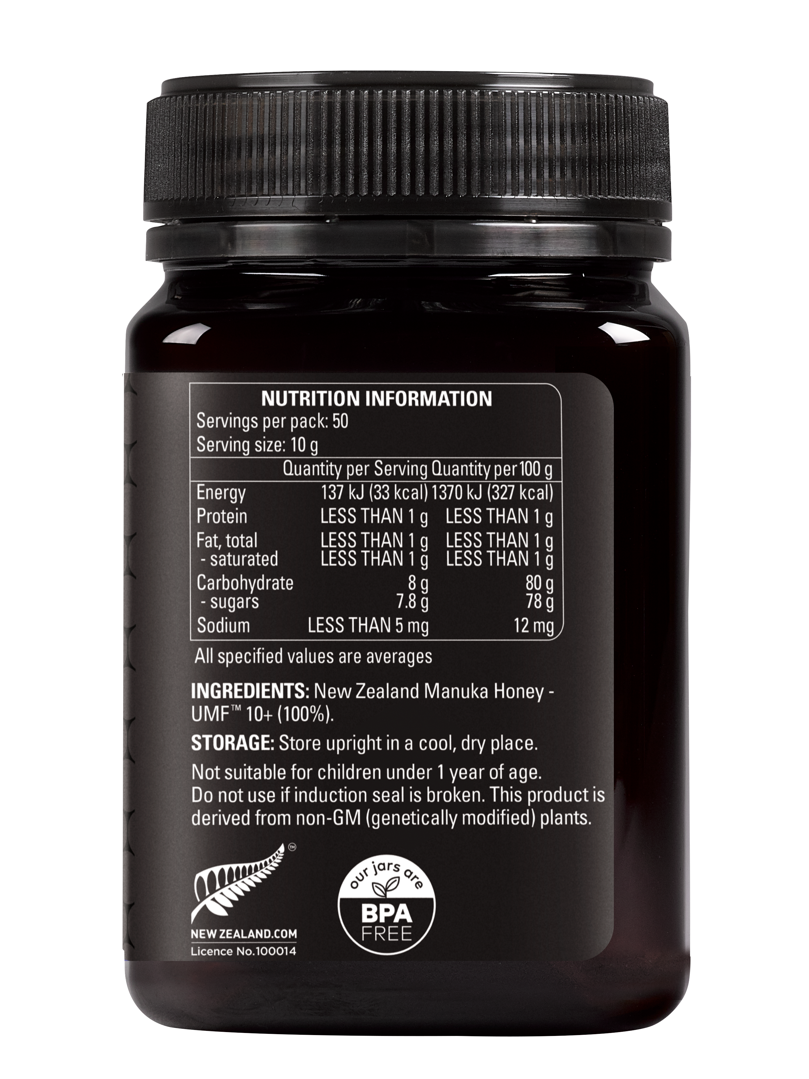 30% Off [Bundle of 6] Comvita Manuka Honey UMF™ 10+, 500 g.