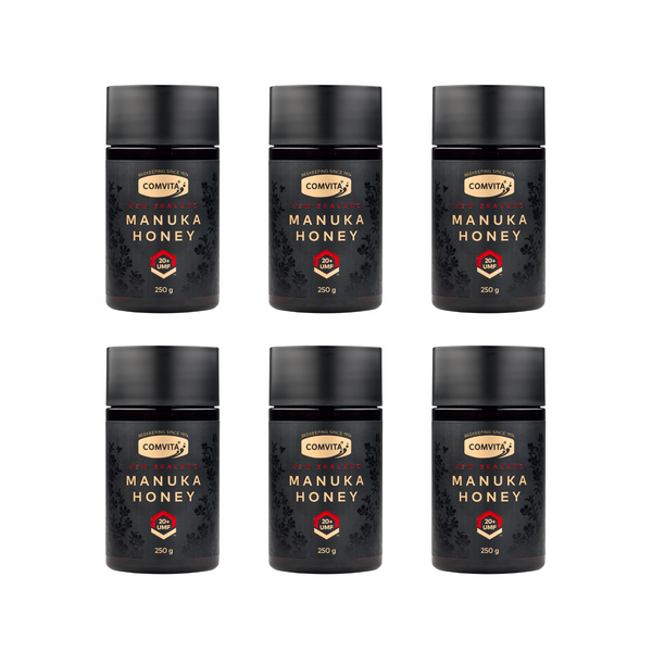 30% Off [Bundle of 6] Comvita Manuka Honey UMF™ 20+, 250 g.