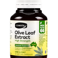 30% Off [Bundle of 6] Comvita Olive Leaf Extract Capsules (High Strength), 60 caps.