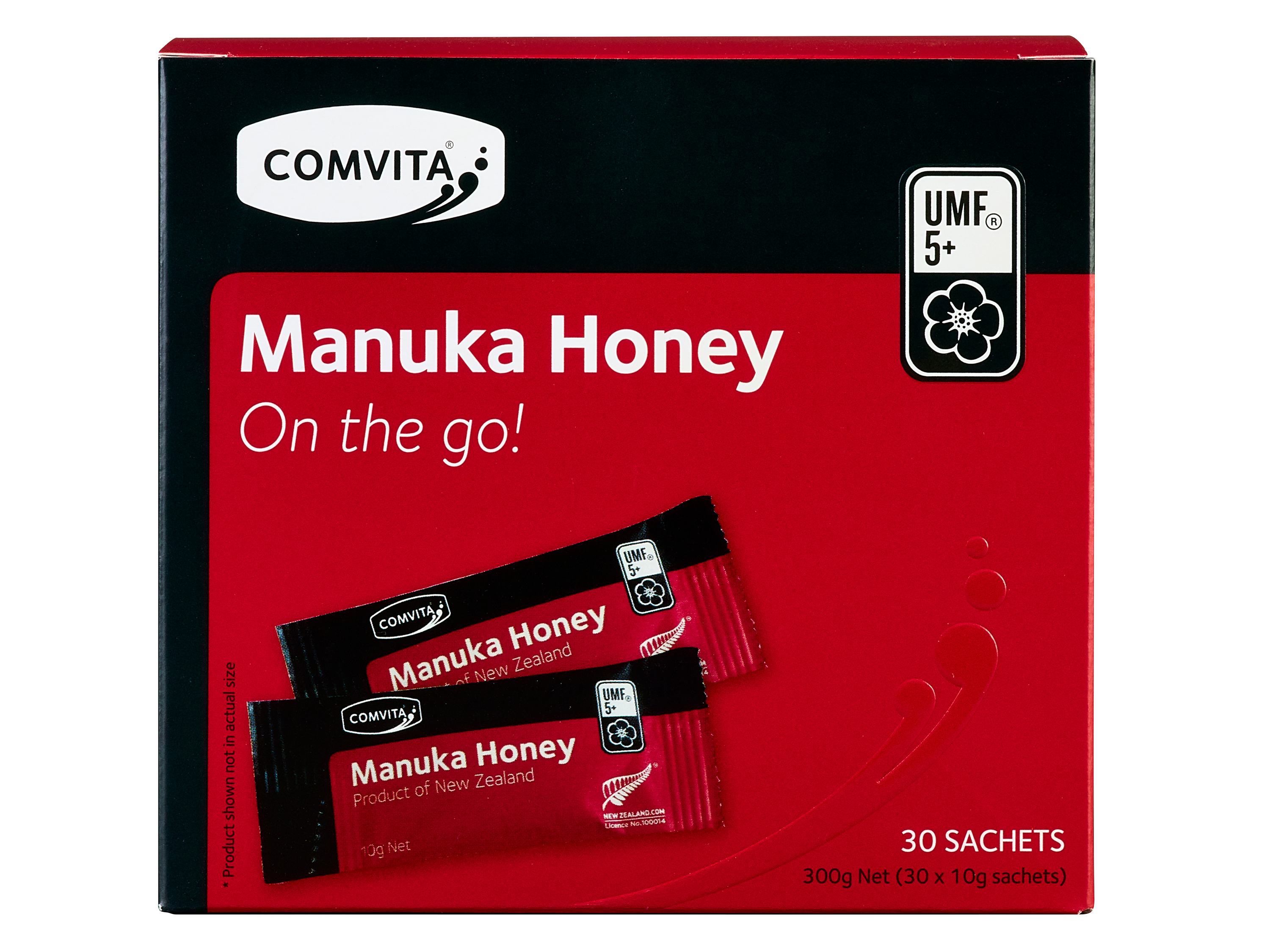 30% Off [Bundle of 6] Comvita Manuka Honey UMF™ 5+, 30 sachets.