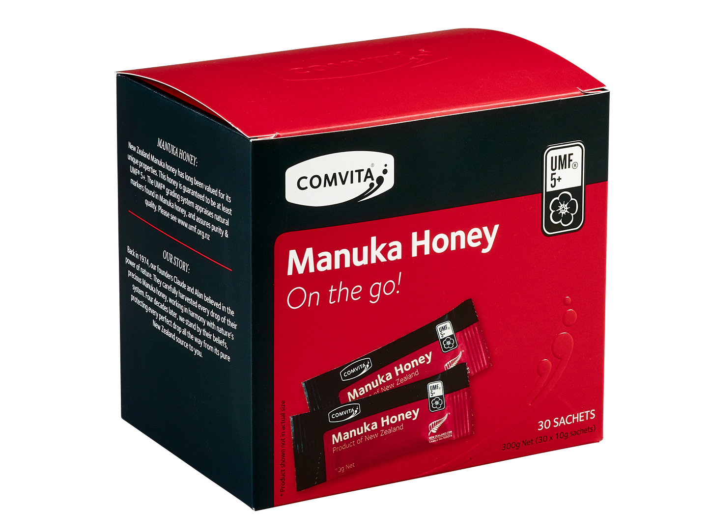 Comvita Manuka Honey UMF™ 5+, 30 sachets.