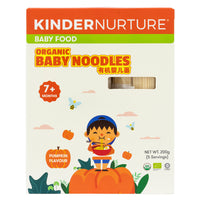 KinderNurture Organic Baby Noodles- Pumpkin Flavour, 200g.