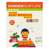 [25% Off Bundle Deal] 3 x KinderNurture Organic Baby Noodles- Multi Vege Flavour, 300g.