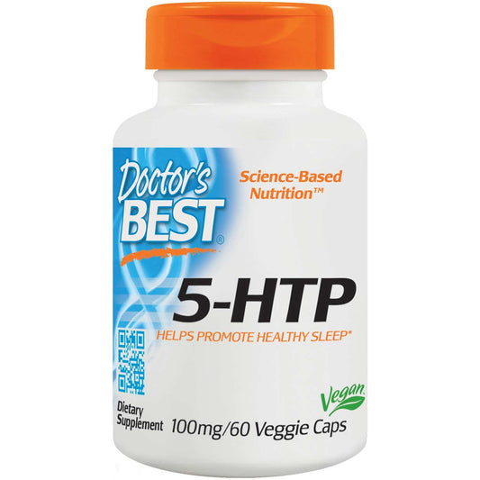 Doctor's Best 5-HTP 100 mg, 60 vcaps-NaturesWisdom