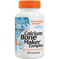 Doctor's Best Calcium Bone Maker Complex, 180 caps-NaturesWisdom