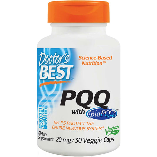 Doctor's Best PQQ with BioPQQ 20mg, 30 vcaps-NaturesWisdom