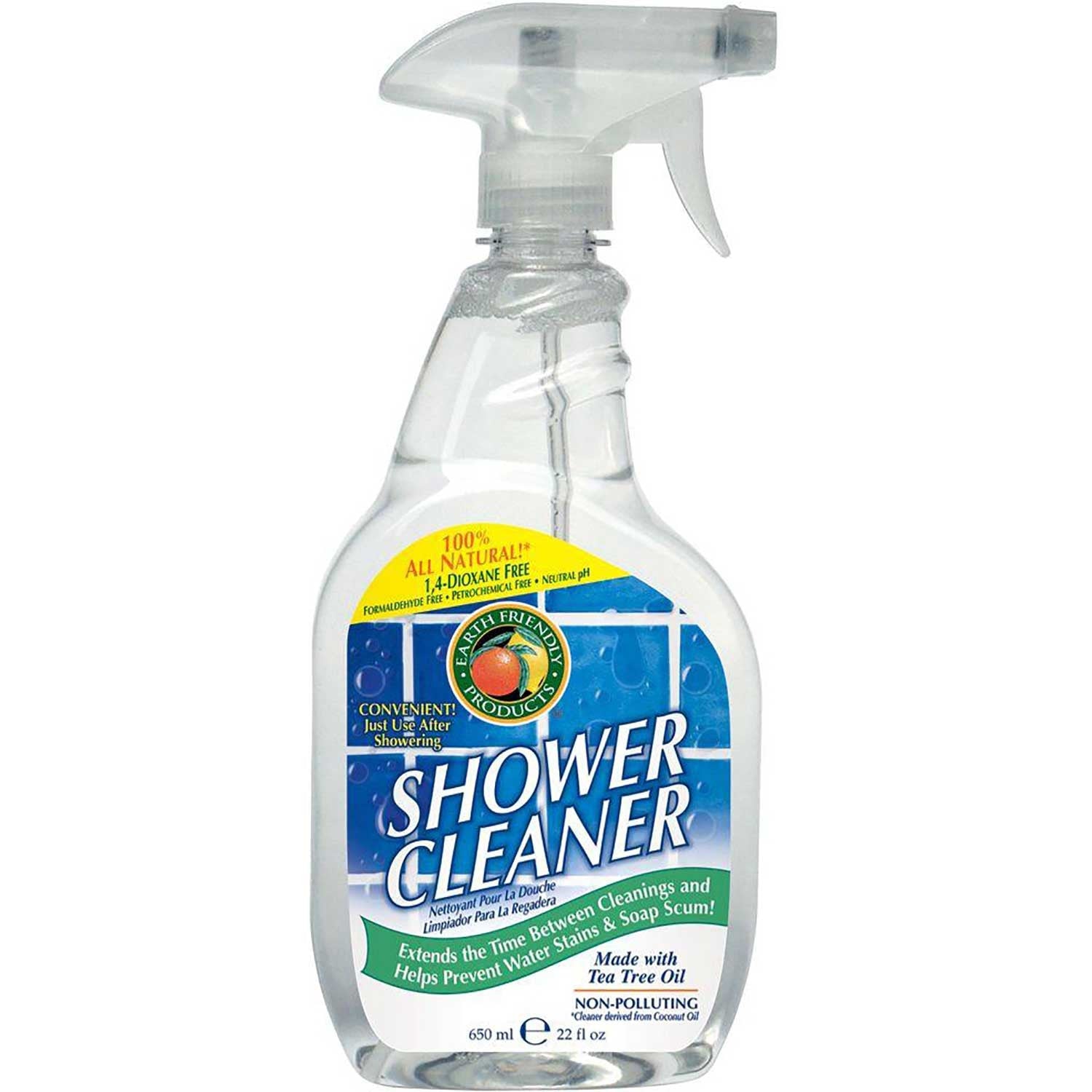 Earth Friendly Shower Cleaner, 650 ml.-NaturesWisdom
