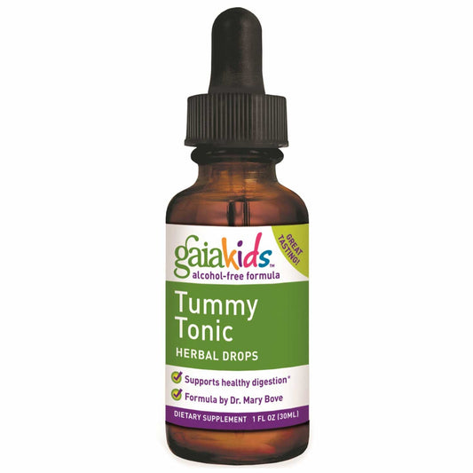 Gaia Kids Tummy Tonic Herbal Drops, 30 ml.-NaturesWisdom