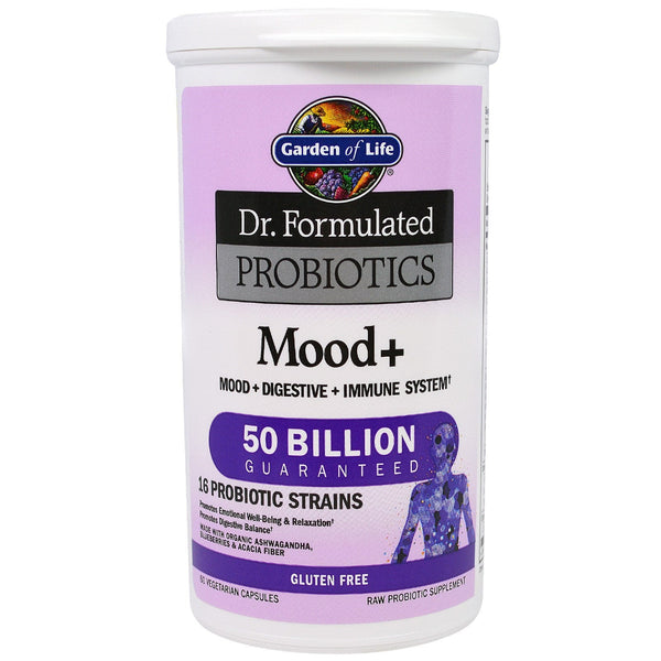 Garden of Life Dr. Formulated PROBIOTICS Once Daily Mood, 60 Vcaps.