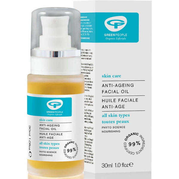 Green People Anti-Aging Facial Oil, 30 ml.