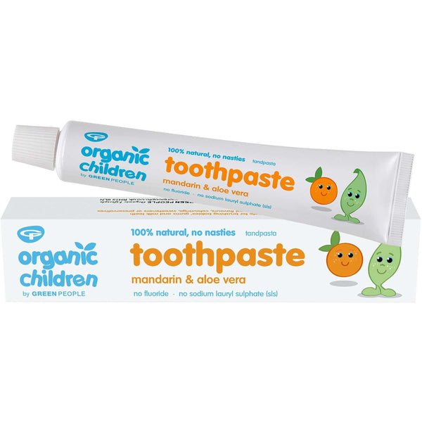 Green People Organic Children Mandarin Toothpaste, 50 ml.