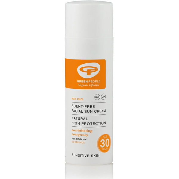 Green People Facial Sun Cream SPF 30, 50 ml.