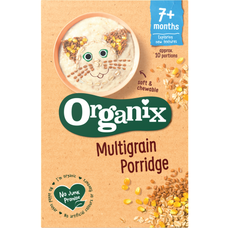 Organix Organic Cereal - Multigrain Porridge, 200 g.