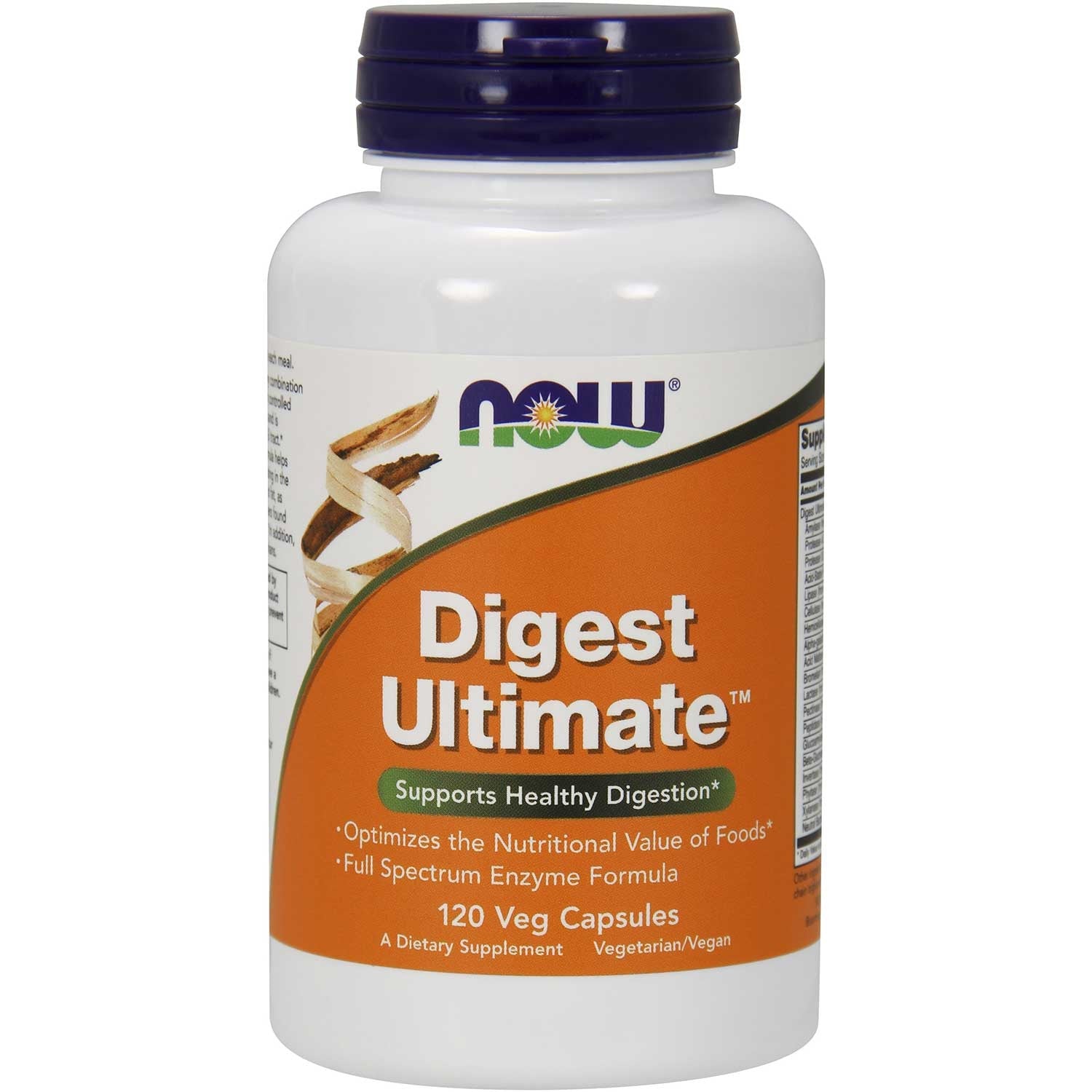 NOW Digest Ultimate, 120 Vcaps.-NaturesWisdom
