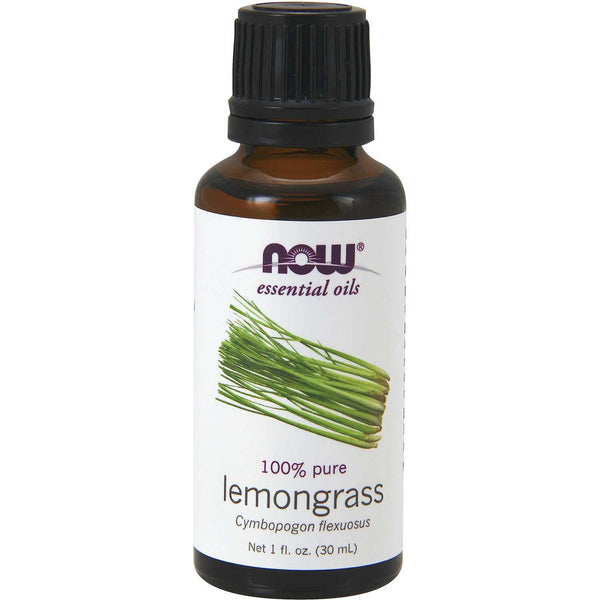 NOW Essential Oil - 100% Pure Lemongrass, 30 ml.