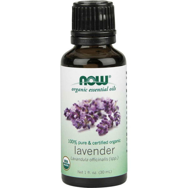 NOW Organic Essential Oil - Lavender, 30 ml.