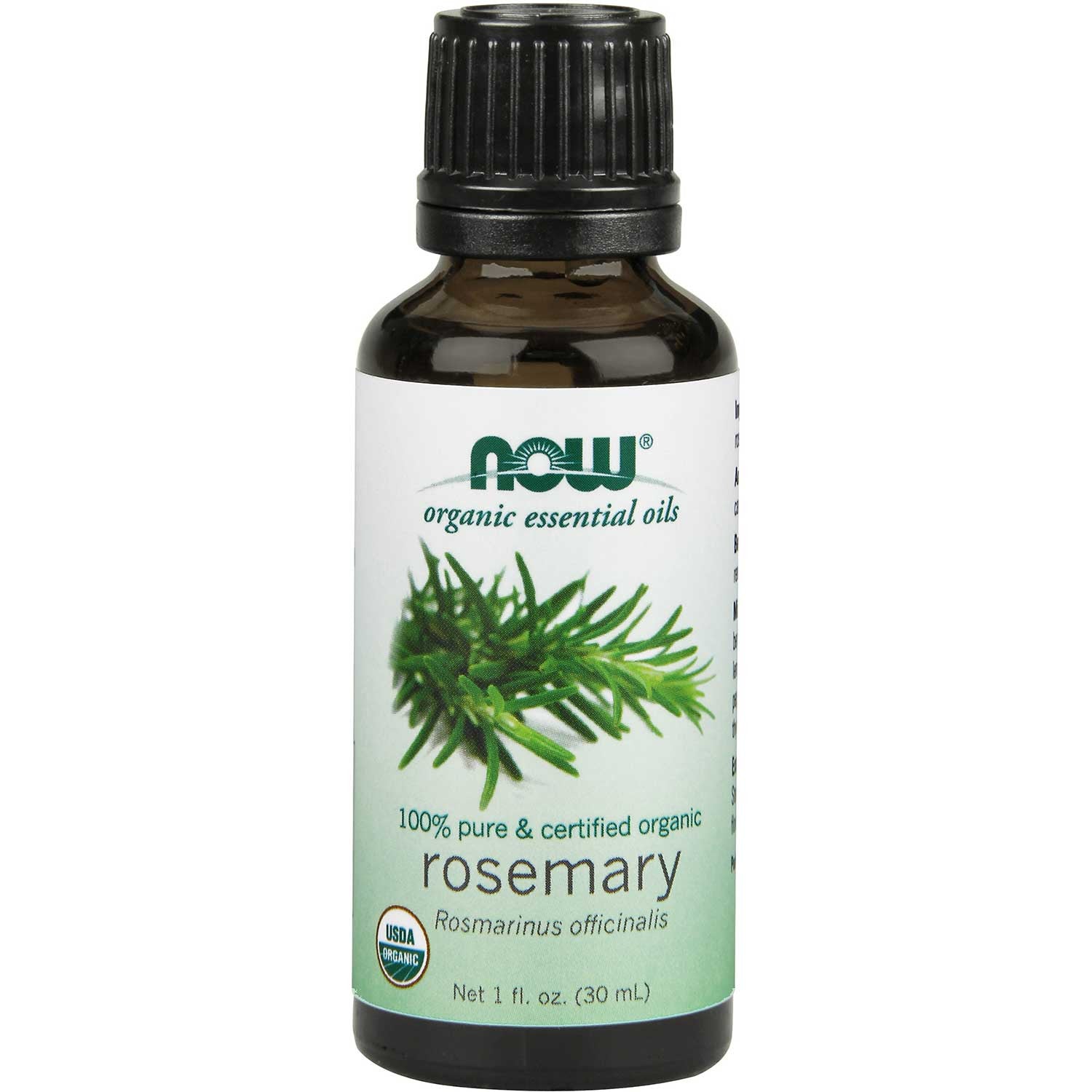 NOW Organic Essential Oil - Rosemary, 30 ml.-NaturesWisdom