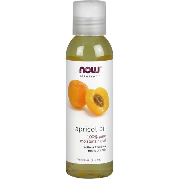 NOW Solutions Apricot Kernel Oil (Food Grade), 118 ml.