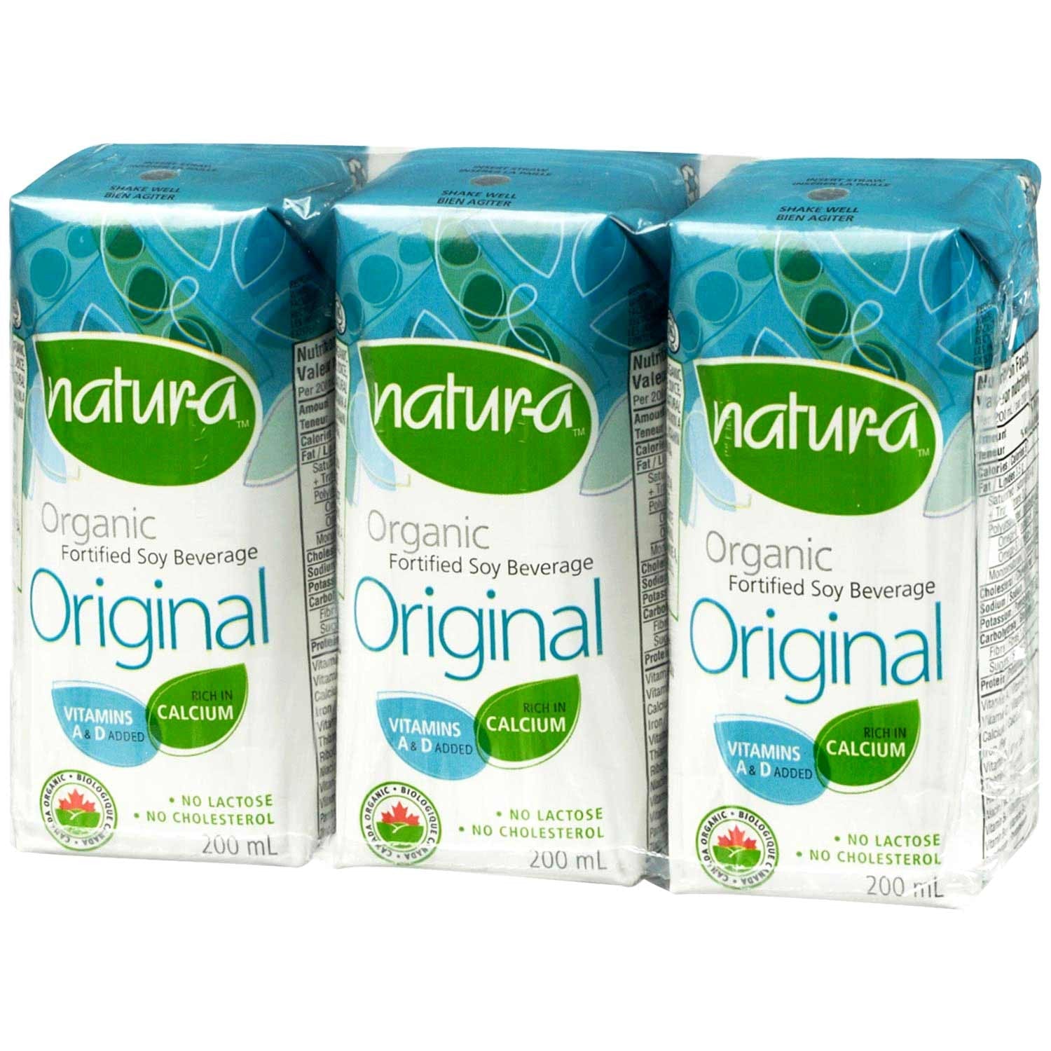 Natur-a Enriched Soy Beverage - Original (Organic), 200 ml.-NaturesWisdom