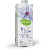 Natur-a Enriched Soy Beverage - Unsweetened (Organic), 946 ml.-NaturesWisdom