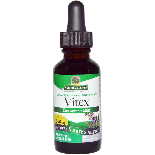 Nature's Answer Vitex Berry Alcohol-Free Extract, 30 ml.