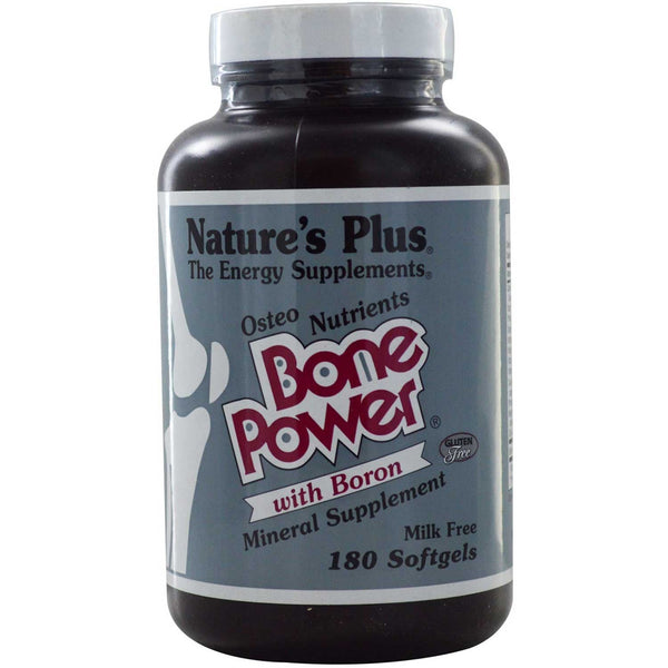 Natures Plus Bone Power (Osteo Nutrients w/Boron), 180 sgls.