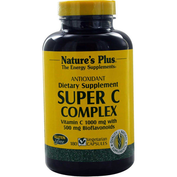 Natures Plus Super C Complex (Vcaps), 180 caps.