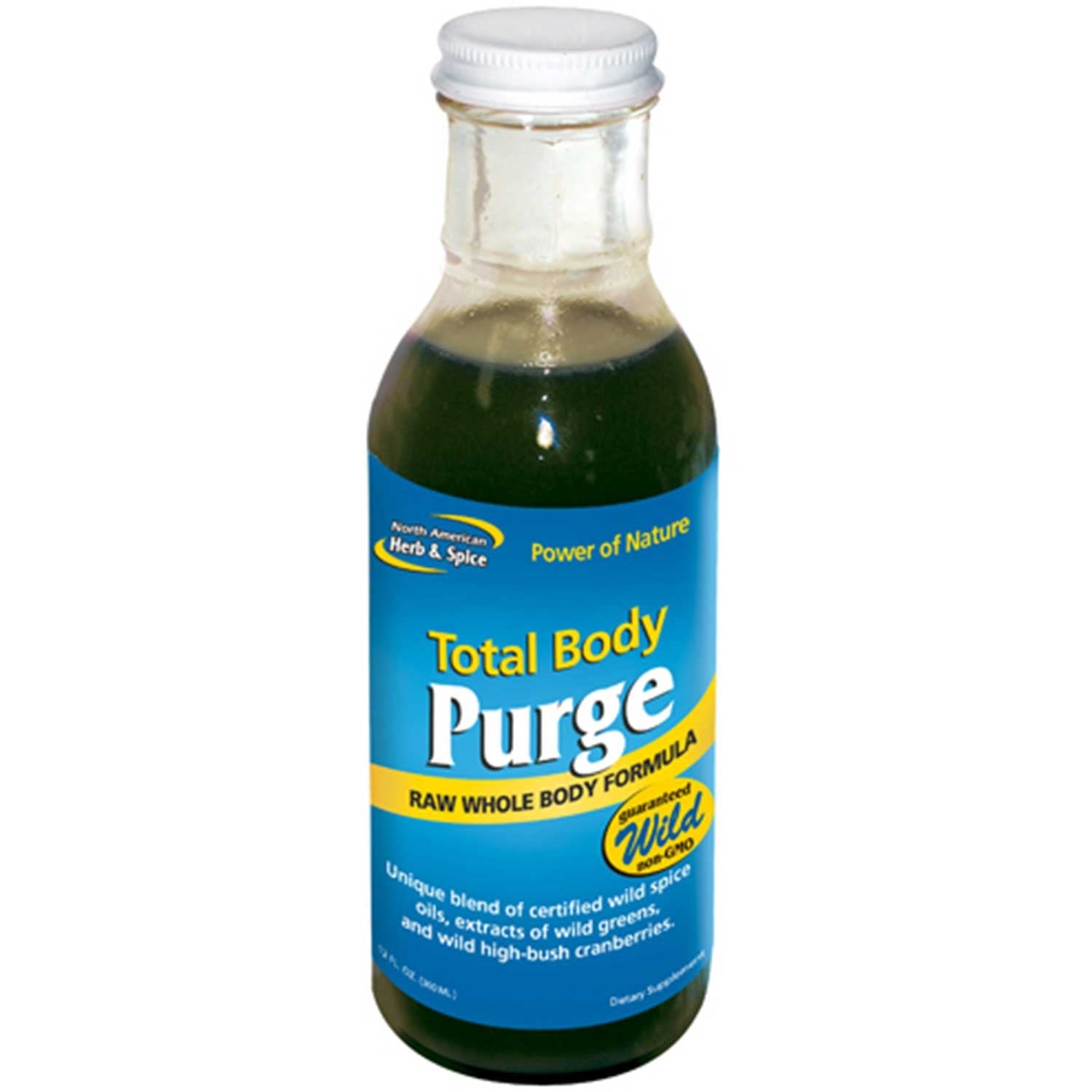 North American Herb & Spice Total Body Purge, 355 ml.-NaturesWisdom