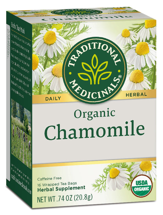 Traditional Medicinals Organic Chamomile Tea, 16 bags