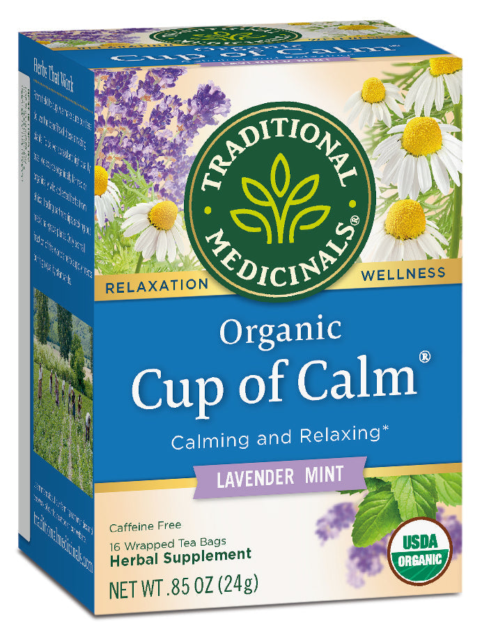 Traditional Medicinals Organic Cup of Calm, 16 bags