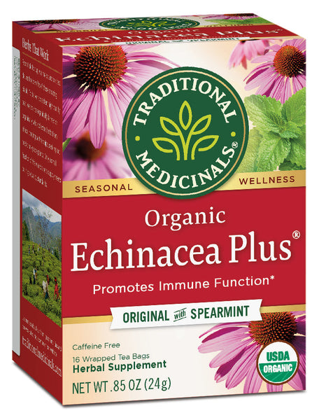 Traditional Medicinals Organic Echinacea Plus Tea, 16 bags
