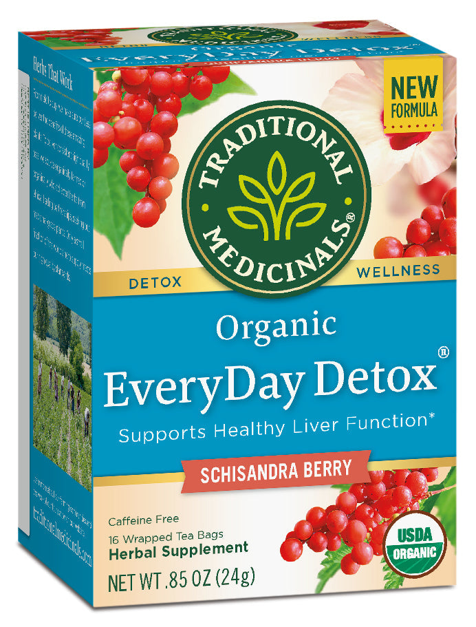 Traditional Medicinals EveryDay Detox Tea, 16 bags