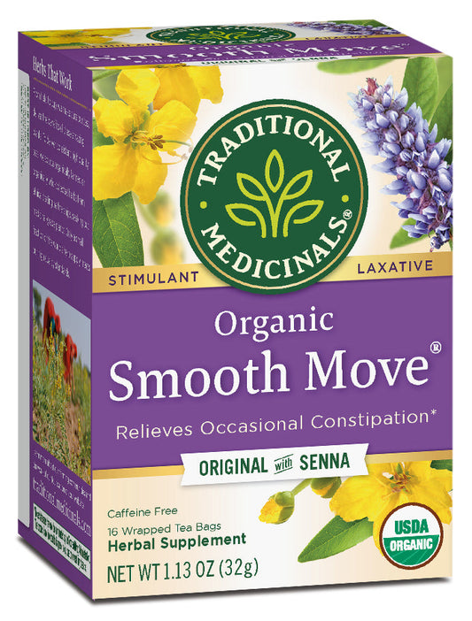 Traditional Medicinals Organic Smooth Move Tea, 16 bags