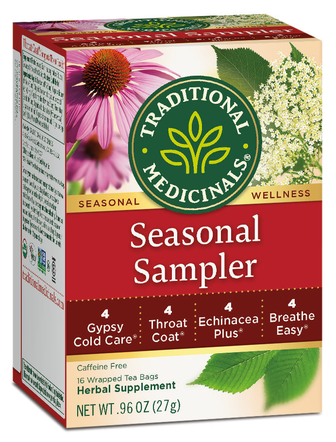Traditional Medicinals Seasonal Sampler, 16 bags