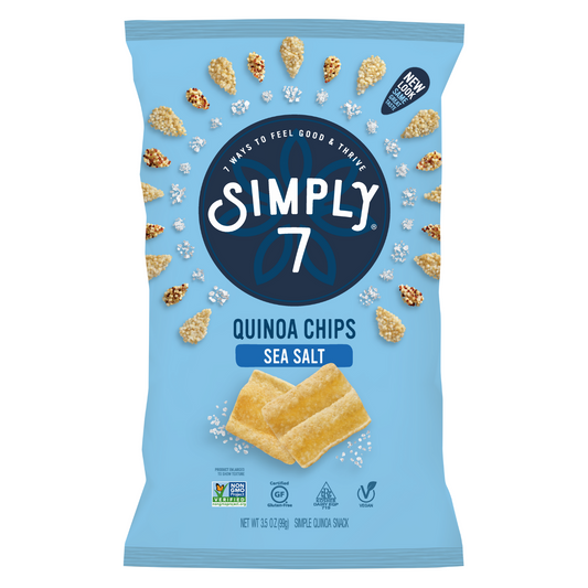 Simply 7 Quinoa Chips - Sea Salt, 99 g