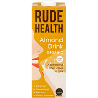 Rude Health Organic Dairy-free Drink - Almond (Gluten Free), 1 L.-NaturesWisdom