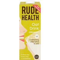Rude Health Organic Dairy-free Drink - Oat (Gluten Free), 1 L.-NaturesWisdom