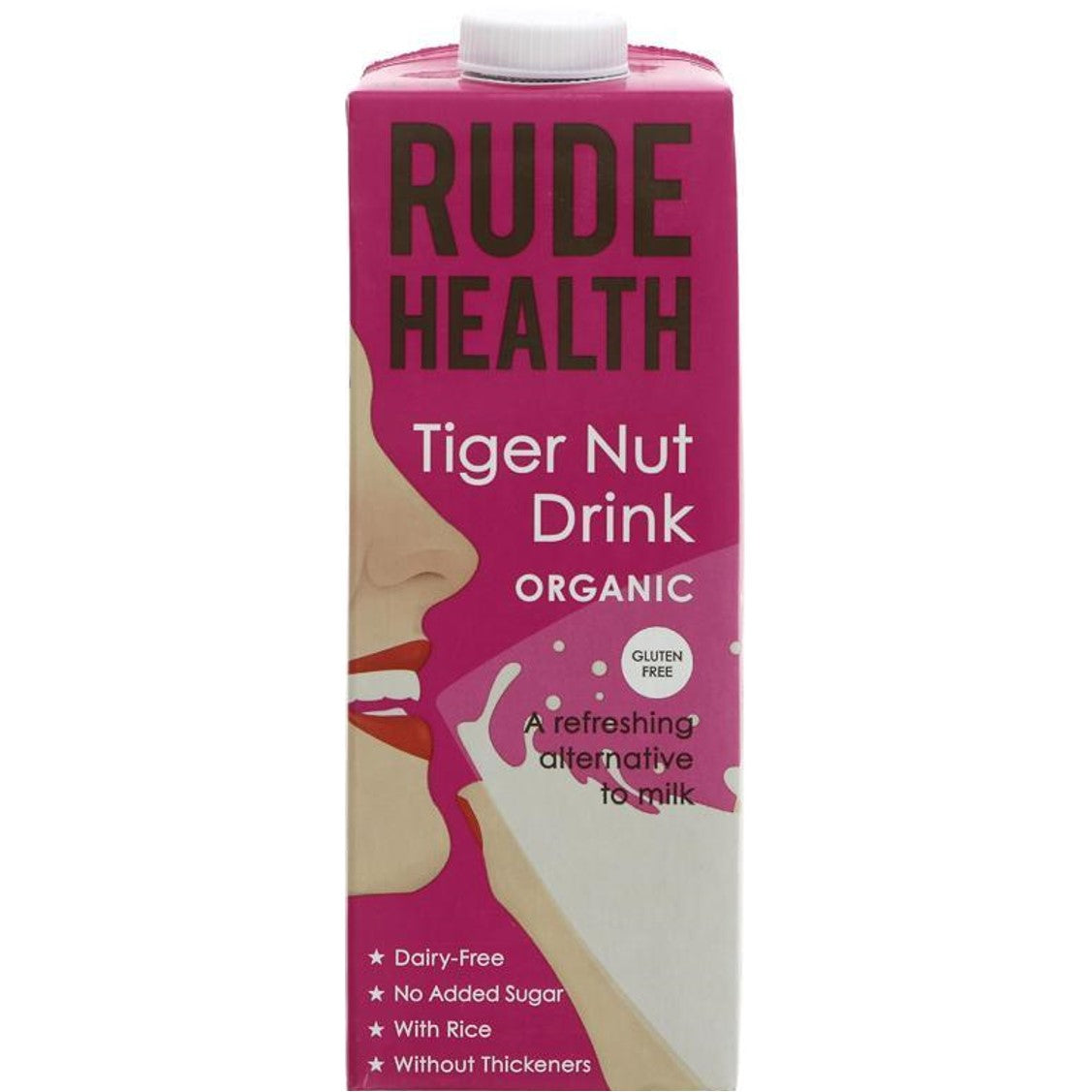 Rude Health Organic Dairy-free Drink - Tiger Nut (Gluten Free), 1L-NaturesWisdom