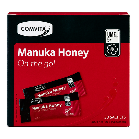 Comvita Manuka Honey UMF™ 5+, 30 sachets.