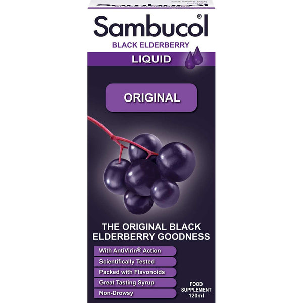 Sambucol Regular/Original (UK Version), 120 ml. *Authorised Exclusive Distributor