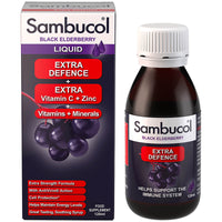Sambucol Extra Defence (UK Version), 120ml. *Authorised Exclusive Distributor