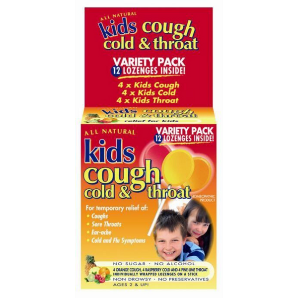 All Natural Kids Cough - Multi Pack, 12 lozs.