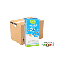 [Case of 12] Natur-a Oat Beverage - Original Unsweetened (Organic), 946 ml.
